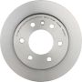 Brembo 08.D045.11 Brembo UV Coated Solid Brake Rotor