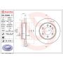 Brembo 08.D046.11 Brembo UV Coated Solid Brake Rotor