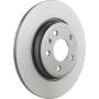 Brembo KT00979 Brembo ceramic brake pad and UV coated solid  brake disc kit