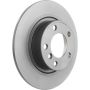 Brembo KT00C34 Brembo ceramic brake pad and UV coated solid  brake disc kit
