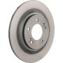 Brembo 08.D221.11 Brembo UV Coated Solid Brake Rotor
