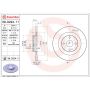 Brembo 08.D224.11 Brembo UV Coated Solid Brake Rotor