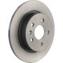 Brembo 08.D225.11 Brembo UV Coated Solid Brake Rotor