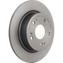 Brembo 08.D326.11 Brembo UV Coated Solid Brake Rotor