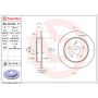 Brembo 08.D418.11 Brembo UV Coated Solid Brake Rotor