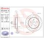 Brembo 08.D418.1X Premium UV Coated Xtra Cross Drilled Brake Rotor