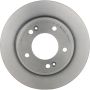 Brembo 08.D445.11 Brembo UV Coated Solid Brake Rotor