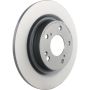Brembo 08.D713.11 Brembo UV Coated Solid Brake Rotor