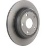 Brembo 08.N233.11 Brembo UV Coated Solid Brake Rotor