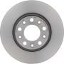 Brembo KT00638 Brembo ceramic brake pad and UV coated solid  brake disc kit
