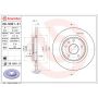 Brembo 08.N331.21 Brembo UV Coated Solid Brake Rotor