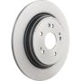 Brembo 08.N337.11 Brembo UV Coated Solid Brake Rotor