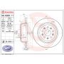 Brembo 08.N353.11 Brembo UV Coated Solid Brake Rotor