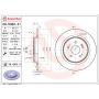 Brembo 08.N362.21 Brembo UV Coated Solid Brake Rotor