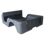 OMIX DMC-680637-VD Body Tub with Jeep Script 72-75 Jeep CJ5