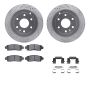 Dynamic Friction 7612-48006 Rotor Kit