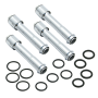 S&S Cycle 93-4039 84-99 BT Pushrod Cover Kit - Chrome