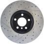 Stoptech 127.34098L Slotted & Drilled Sport Brake Rotor