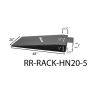 Race Ramps RR-RACK-HN20-5 5in. Hook Nose Extra Wide Ramps - 6.4 Degree Approach Angle