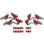 MOROSO MOR72141 Red Wire Loom Kit For SBC Center Bolt V/C