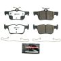 PowerStop Z36-1833A PowerStop - Z36 Truck and SUV Carbon-Fiber Ceramic Brake Pads with Hardware Kit