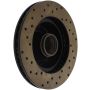 Stoptech 127.62000L Slotted & Drilled Sport Brake Rotor