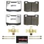 PowerStop Z26-2363 PowerStop - Z26 Performance Carbon-Fiber Ceramic Brake Pads with Hardware Kit