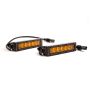 Diode Dynamics DD5036P 6 In LED Light Bar Single Row Straight SS6 - Amber Driving Light Bar (Pair)