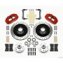 Wilwood 140-12280-DR Narrow Superlite 6R Front Hub & 1PC Rtr Kit 12.88in Dril -Red 79-81 Camaro