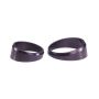 AutoMeter 2234 GAUGE MOUNT, ANGLE RINGS, 3 PCS., BLACK, FOR 2 1/16