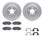 Dynamic Friction 4612-11014 Rotor Kit