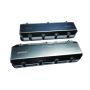 Moroso 68454 Brodix DN9 (w/3in Cylinder Heads) Valve Cover w/Billet Rail - Aluminum - Pair