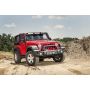 Rugged Ridge Overrider Satin Black 07-18 Jeep Wrangler