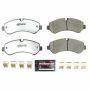 PowerStop Z36-2236 PowerStop - Z36 Truck and SUV Carbon-Fiber Ceramic Brake Pads with Hardware Kit