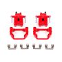 PowerStop S4992 Red Powder Coated Calipers