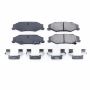PowerStop 17-732 PowerStop - Z17 Low-Dust Ceramic Brake Pads with Hardware