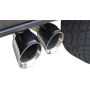 CORSA Performance 14837 Corsa 15-20 Ford F-150 5.0L V8 (Super Crew Cab) Polished Sport Single Side Dual 4in Tips CB Exhaust