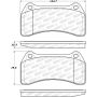 Stoptech 308.09380 Street Brake Pads