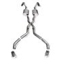 Stainless Works CA676925CSAR Chevy Camaro 1967-69 Exhaust 2.5in X-Pipe