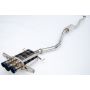 Invidia HS17CHB7Q33ST 17+ Honda Civic SI Hatchback Q300 Triple Titanium Tip Cat-back Exhaust