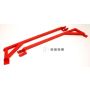 BMR 82-82 3rd Gen F-Body Weld-On Boxed Subframe Connectors (Inside Frame Exhaust) - Red