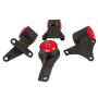 Innovative 91-05 Acura NSX C-Series Black Steel Mounts 85A Bushings