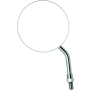 BikeMaster 600800 4in Adjustable Round Mirror 10mm - Each - Chrome
