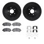 Dynamic Friction 8512-67060 Rotor Kit