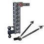 GEN-Y Hitch GH-328 Gen-Y Mega Duty 2in Shank 17.5in Drop 10K Hitch w/Dual-Ball/Pintle Lock/Stabilizer Kit