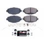 PowerStop Z23-571 PowerStop - Z23 Daily Driver Carbon-Fiber Ceramic Brake Pads with Hardware Kit