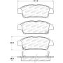 Stoptech 308.09950 Street Brake Pads
