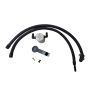 J&L 3055D-C 2020-2024 Ford Explorer 2.3L EcoBoost Driver Side Oil Separator 3.0 - Clear Anodized