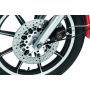 TwinPower 666834 Twin Power 84-17 Big Twin Exc 11.8 and Lug Mount 84-13 XL Front 11.5 Floating Rotor Mesh Silver