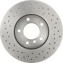 Brembo 09.5390.3X Premium UV Coated Xtra Cross Drilled Brake Rotor